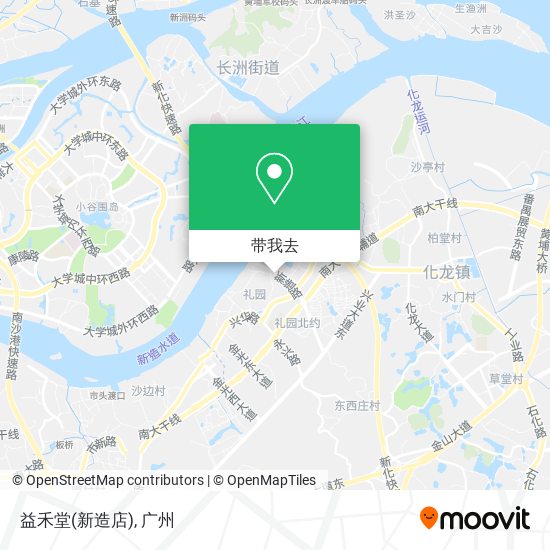 益禾堂(新造店)地图