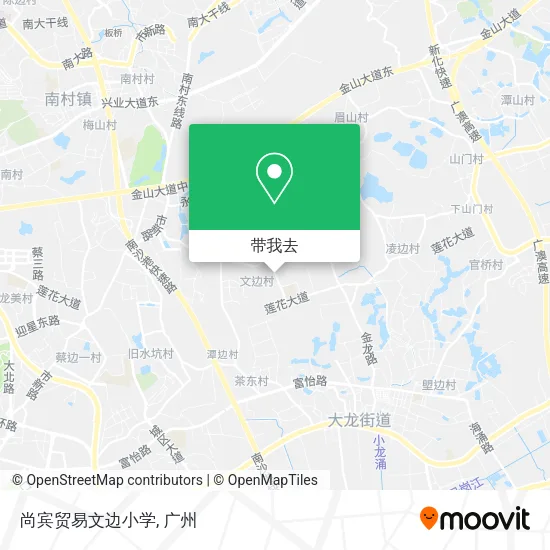 尚宾贸易文边小学地图