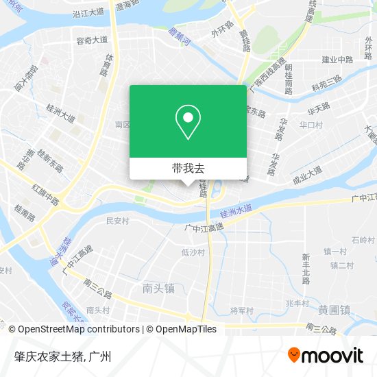 肇庆农家土猪地图