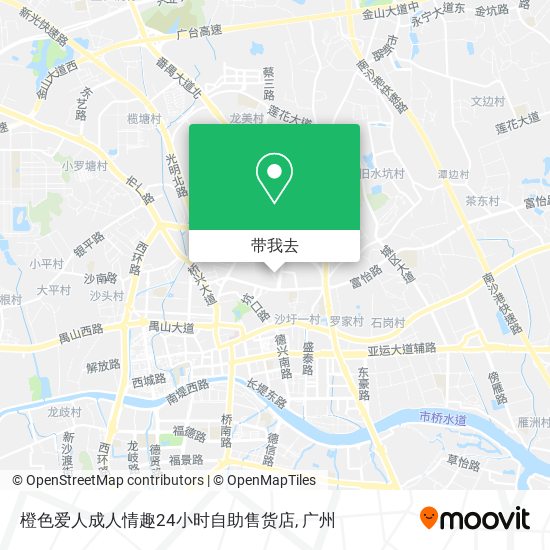 橙色爱人成人情趣24小时自助售货店地图