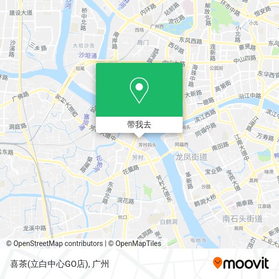 喜茶(立白中心GO店)地图