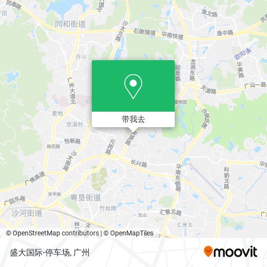 盛大国际-停车场地图