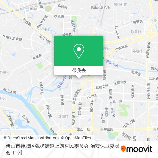 佛山市禅城区张槎街道上朗村民委员会-治安保卫委员会地图