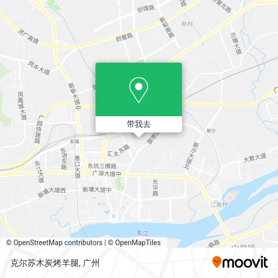 克尔苏木炭烤羊腿地图