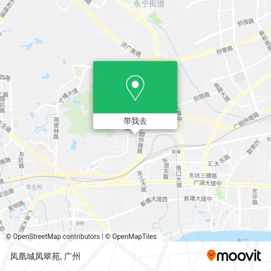 凤凰城凤翠苑地图