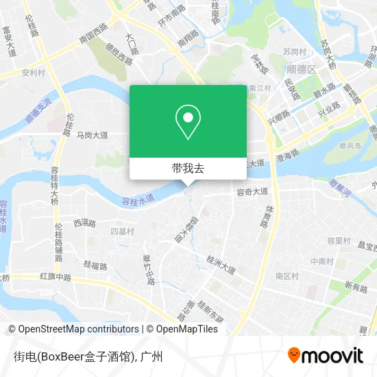 街电(BoxBeer盒子酒馆)地图