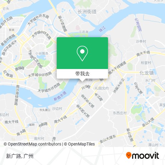 新广路地图