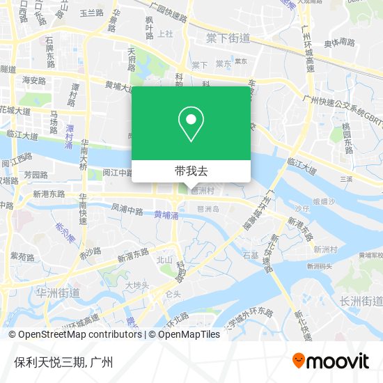 保利天悦三期地图