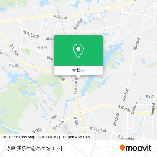 你康·我乐生态养生馆地图