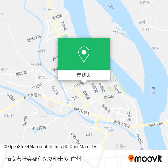 怡安巷社会福利院复印士多地图