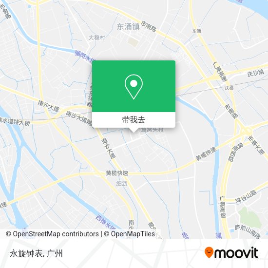 永旋钟表地图