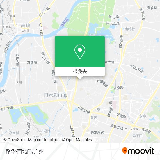 路华-西北门地图