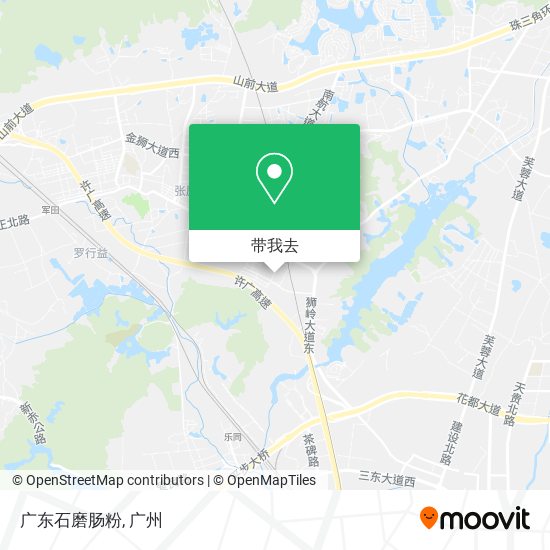 广东石磨肠粉地图