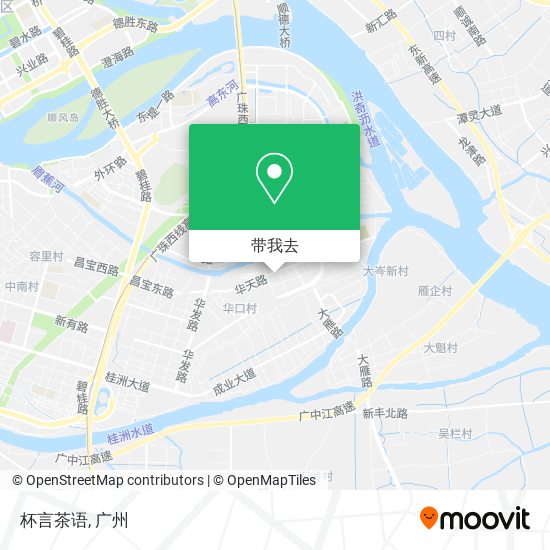 杯言茶语地图