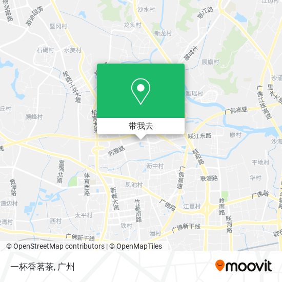 一杯香茗茶地图