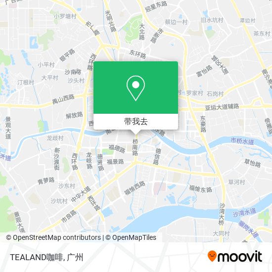 TEALAND咖啡地图