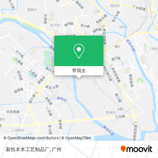 新恒丰木工艺制品厂地图