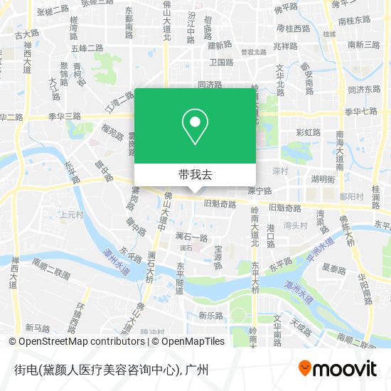 街电(黛颜人医疗美容咨询中心)地图
