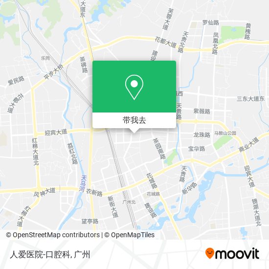 人爱医院-口腔科地图