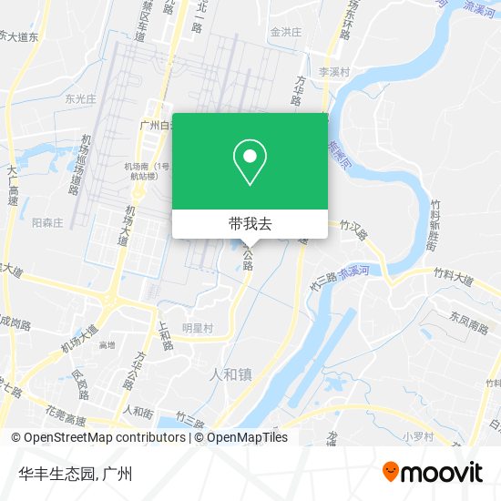 华丰生态园地图