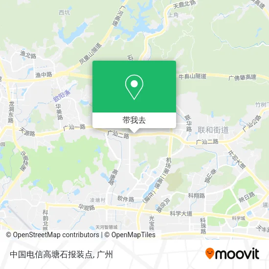 中国电信高塘石报装点地图
