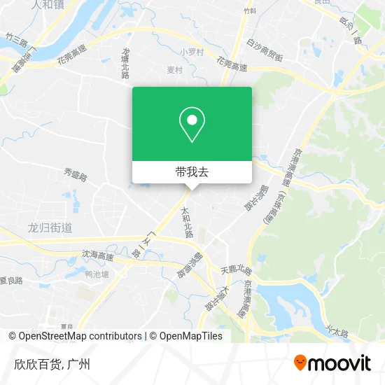 欣欣百货地图