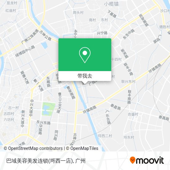 巴域美容美发连锁(埒西一店)地图