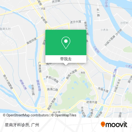 星南牙科诊所地图