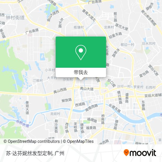 苏·达芬妮丝发型定制地图