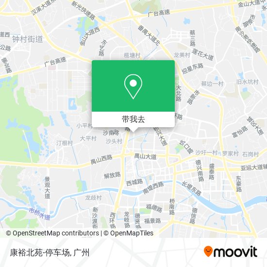 康裕北苑-停车场地图