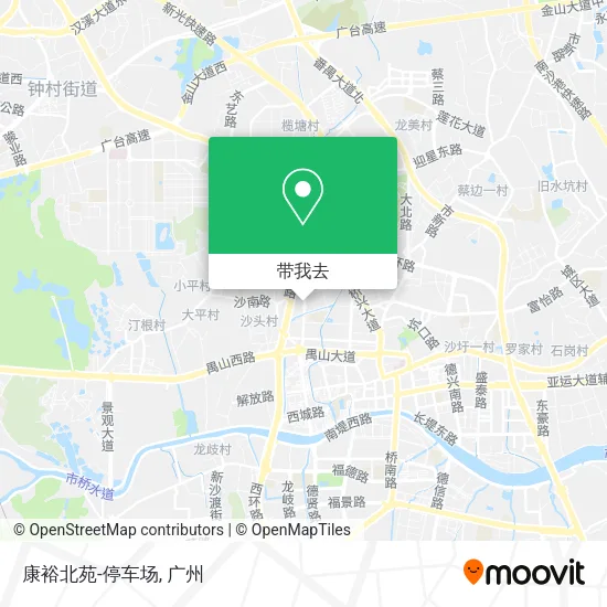 康裕北苑-停车场地图