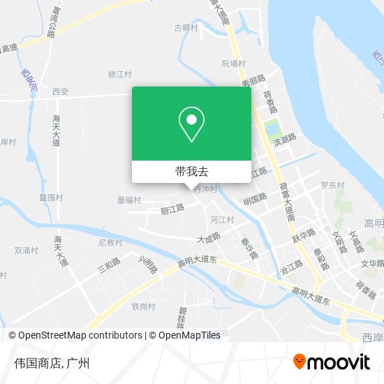 伟国商店地图