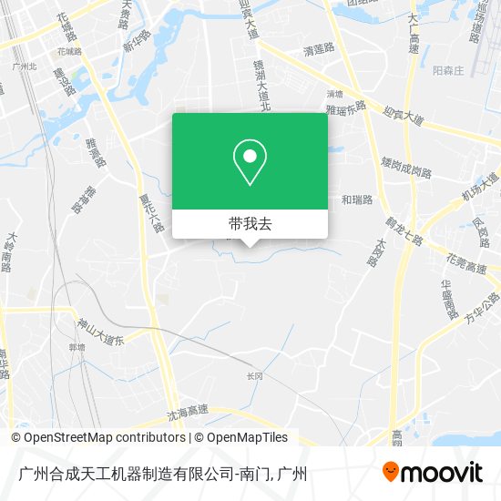 广州合成天工机器制造有限公司-南门地图