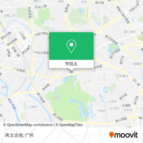 禺文吉他地图