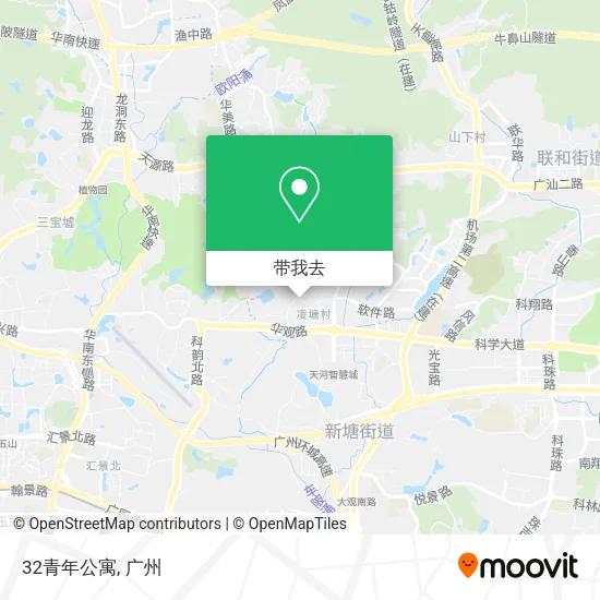 32青年公寓地图