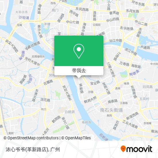 浓心爷爷(革新路店)地图