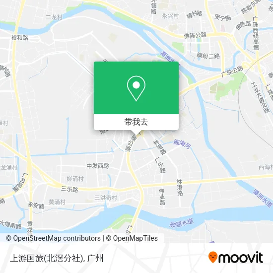 上游国旅(北滘分社)地图