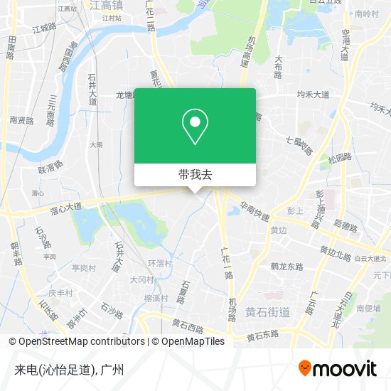 来电(沁怡足道)地图
