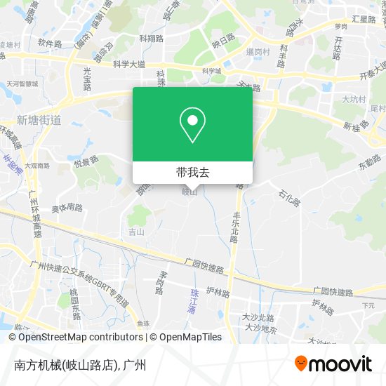 南方机械(岐山路店)地图