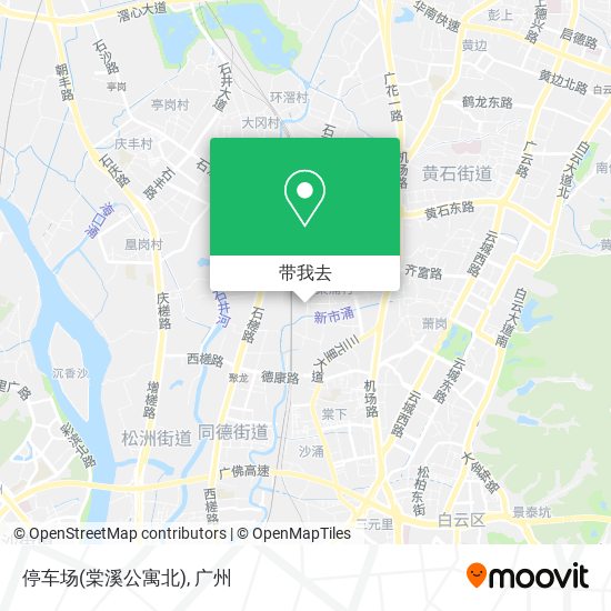 停车场(棠溪公寓北)地图