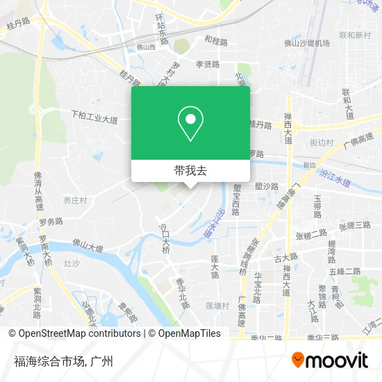 福海综合市场地图