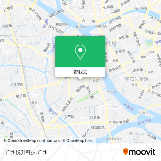 广州悦升科技地图