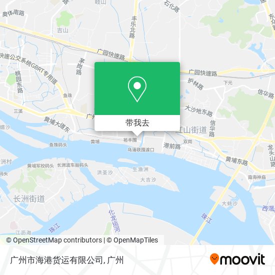 广州市海港货运有限公司地图