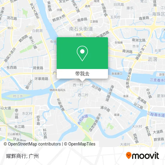 耀辉商行地图