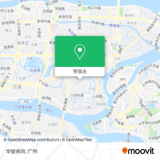 华骏南街地图