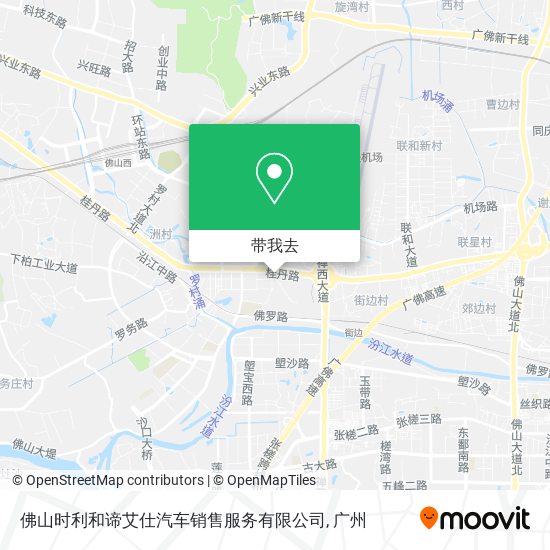 佛山时利和谛艾仕汽车销售服务有限公司地图