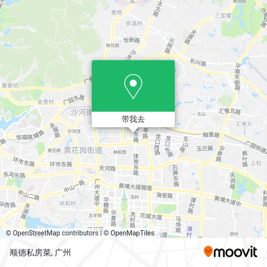 顺德私房菜地图