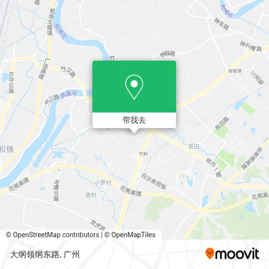 大纲领纲东路地图