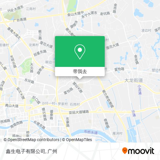 鑫生电子有限公司地图