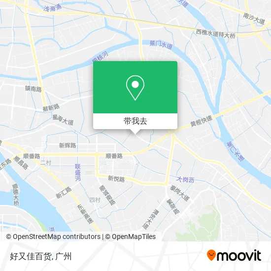 好又佳百货地图